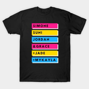 TEAM USA 202ONE (pansexual colors) T-Shirt